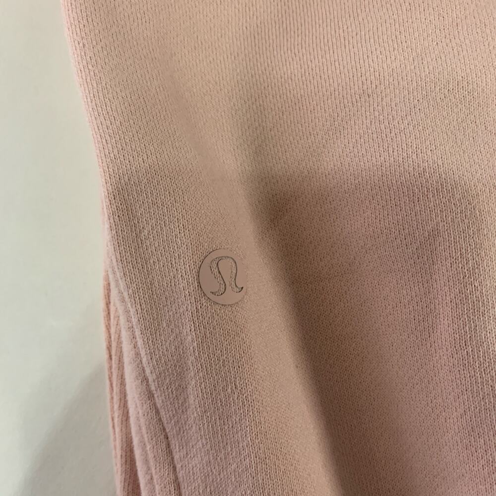 Lululemon Scuba High Rise Jogger Pants 12 Pink Mist Gym Active Lounge - Picture 7 of 9